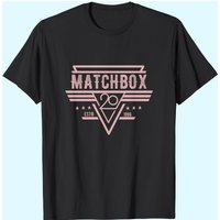 T-shirt Matchboxs pour hommes en noir