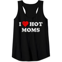 Débardeur I Love Hot Moms pour hommes en noir — T-shirts pour hommes