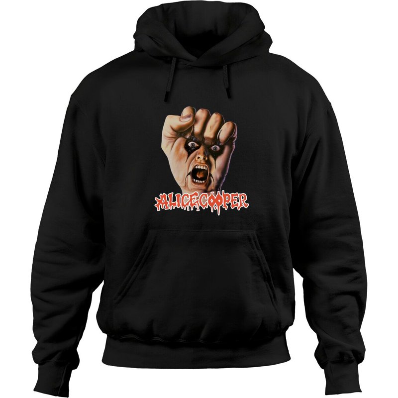 Hoodie Alice Cooper Raise Your Fist And Yell Unisexe — Sweats à capuche pour hommes