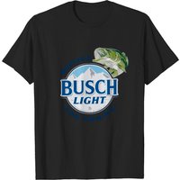 Busch Light Brewed for Fishing Blue Colorway T-Shirt for Men — Mens T Shirts