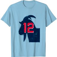 Brady Goat #12 Distressed T-Shirt for Men — Mens T Shirts