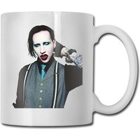 Marilyn Manson Ceramic Mug — Mugs & Tumblers