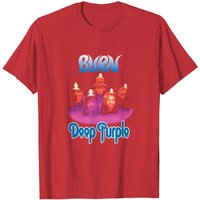 Plastic Head Deep Purple Burn T-Shirt for Men — Mens T Shirts