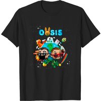 T-shirt Oasis pour les fans de Bad Bunny Balvin - Noir pour hommes — T-shirts pour hommes