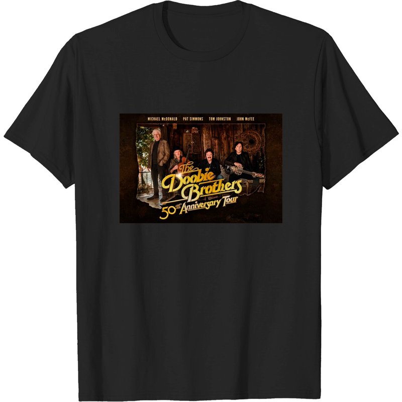 The Doobie Brothers 50th Anniversary Men's T-Shirt — Mens T Shirts