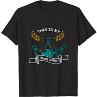 This Is My Spare Shirt Funny Bowling Action T-shirt for Men — Mens T Shirts