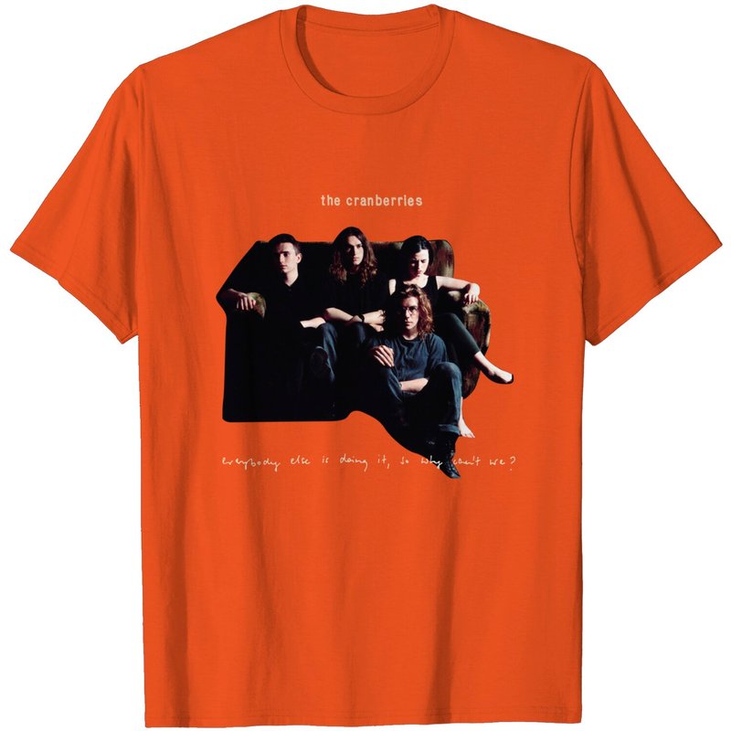T-Shirt Mode Musique du groupe The Cranberries pour hommes — T-shirts pour hommes