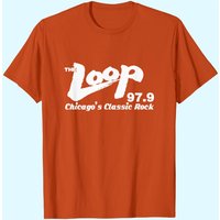 Wlup The Loop Chicago Classic Rock Men's T-Shirt