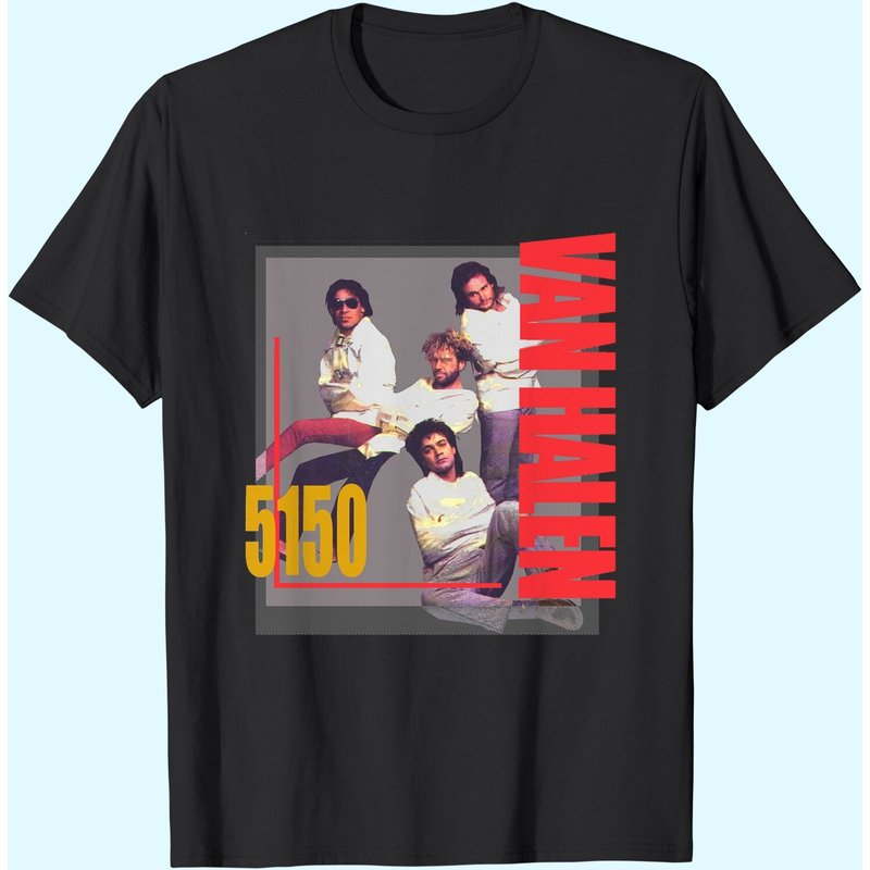T-Shirt Vintage Halen 5150 Tour pour Hommes — T-shirts pour hommes