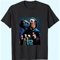 T-Shirt Rock U2 Style Vintage pour Hommes — T-shirts pour hommes