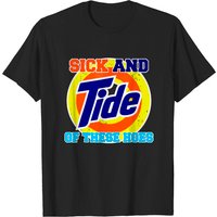 T-shirt Vintage Sick And Tide Of These Hoes pour Hommes