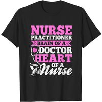 T-Shirt Infirmier Praticien pour Hommes en Noir — T-shirts pour hommes