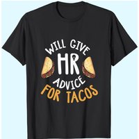 Human Resources Taco Lover HR T-Shirt for Men