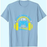 T-shirt Humoristique pour Gamers - Je T'entends Pas, Je Joue — T-shirts pour hommes