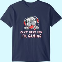 T-shirt Gamer Can't Hear You I'm Gaming Headset pour hommes — T-shirts pour hommes