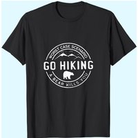T-shirt Worst Case Scenario Go Hiking Un ours vous tue — T-shirts pour hommes