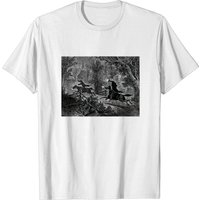 T-shirt Ichabod Crane Légende de Sleepy Hollow Cavalier Sans Tête
