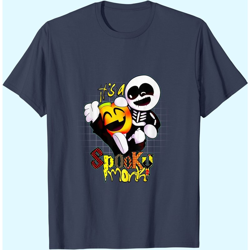 T-shirt It's A Spooky Month Skid And Pump pour hommes — T-shirts pour hommes