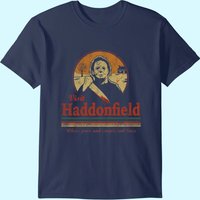 T-shirt Vintage pour Hommes Halloween Michael Myers Visit Haddonfield — T-shirts pour hommes