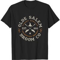 T-shirt pour homme Salem Broom Company en noir — T-shirts pour hommes