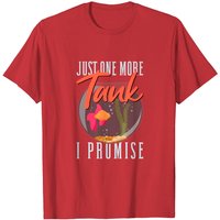 T-shirt Fish Keeping Just One More Tank I Promise pour hommes