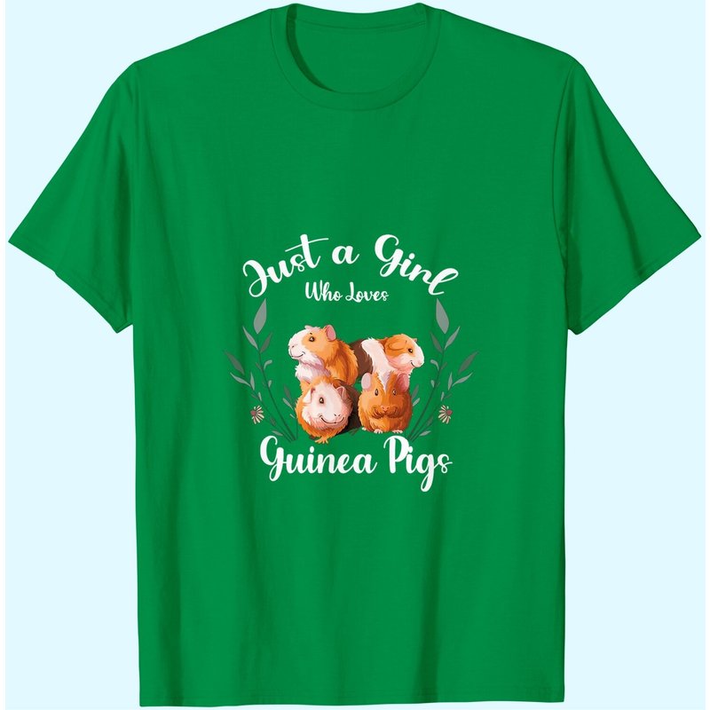 Guinea Pig Just A Girl Who Loves Guinea Pigs T-shirt pour hommes — T-shirts pour hommes