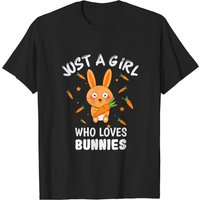 Just A Girl Who Loves Bunnies T-shirt pour hommes