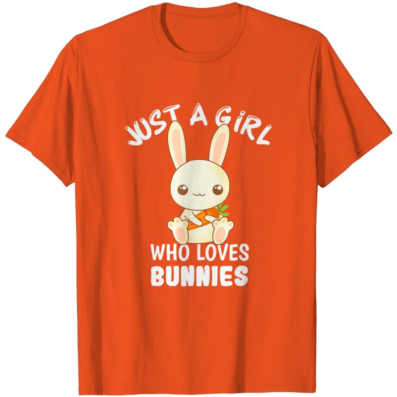 Juste une fille qui aime les lapins T-shirt Carotte pour hommes — T-shirts pour hommes