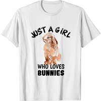 Juste une fille qui aime les lapins T-shirt pour hommes — T-shirts pour hommes