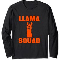 T-shirt à manches longues Llama Squad - Cadeaux pour les amoureux des lamas — T-shirts pour hommes