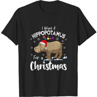 I Want A Hippopotamus For Christmas Men's T-Shirt — Mens T Shirts