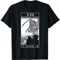 T-shirt Blackcraft Vintage Death Tarot Card pour hommes — T-shirts pour hommes