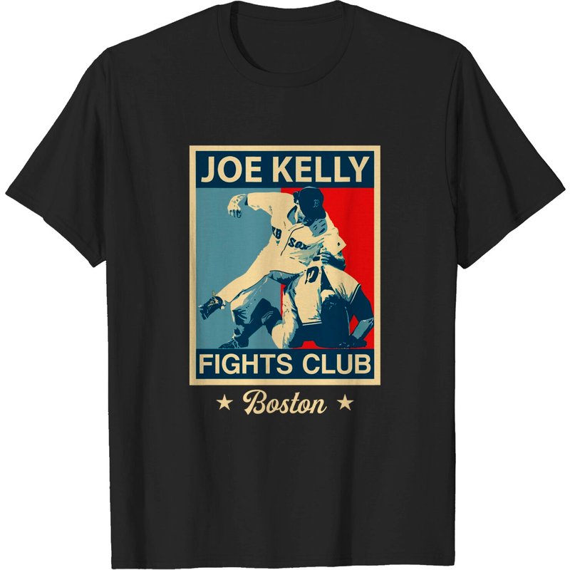 T-shirt Joe Kelly Fights Club Baseball Red Sox pour hommes — T-shirts pour hommes
