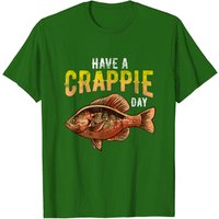 T-shirts de pêche Have A Crappie Day pour hommes — T-shirts pour hommes