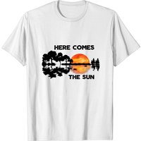 Here Comes The Sun Guitar T-Shirt for Men — Mens T Shirts