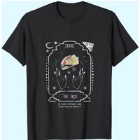 Taco Tarot Reading Card Crescent Moon T-Shirt for Men