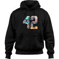 Haut à capuchon Mariano Rivera Foundation 42 pour unisexe — Sweats à capuche pour hommes