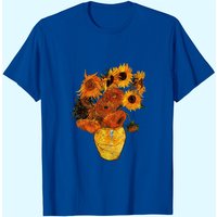 T-shirt Van Gogh Peinture Tournesols pour Hommes — T-shirts pour hommes