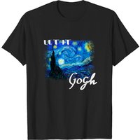 T-shirt Let It Gogh Nuit Étoilée pour hommes — T-shirts pour hommes