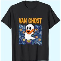 T-shirt Halloween Van Gogh Nuit étoilée pour hommes — T-shirts pour hommes