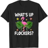 T-shirt What's Up Flockers pour les amateurs de flamants roses — T-shirts pour hommes