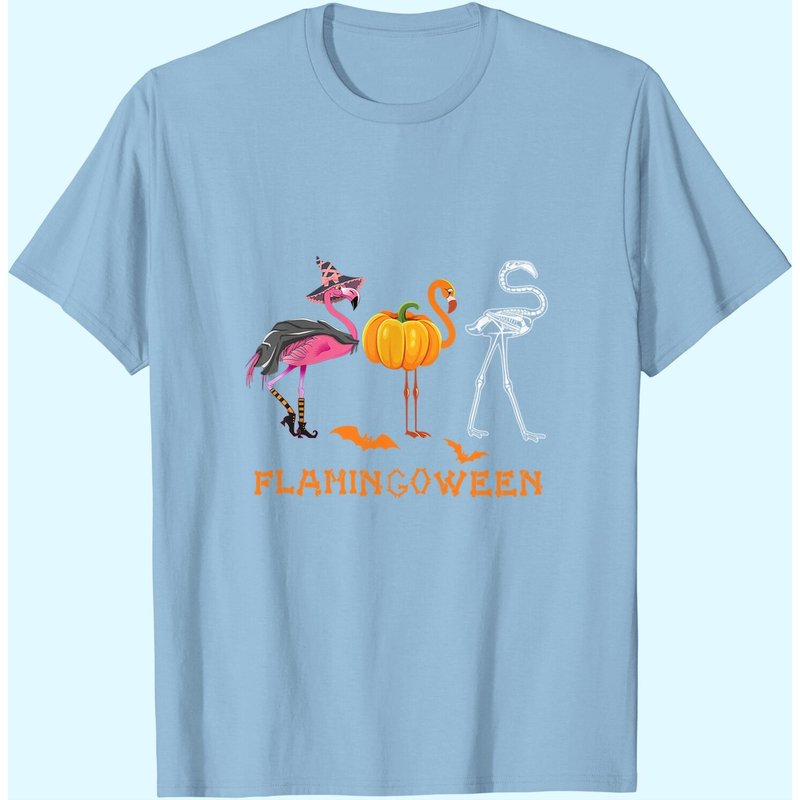 T-shirt Costume Flamant Rose Halloween Amusant pour Hommes — T-shirts pour hommes