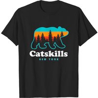 T-shirt Camping Randonnée Montagnes Bear Catskills NY pour Hommes — T-shirts pour hommes