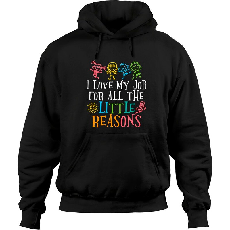 Hoodie I Love My Job Pour Toutes Les Petites Raisons — Sweats à capuche pour hommes
