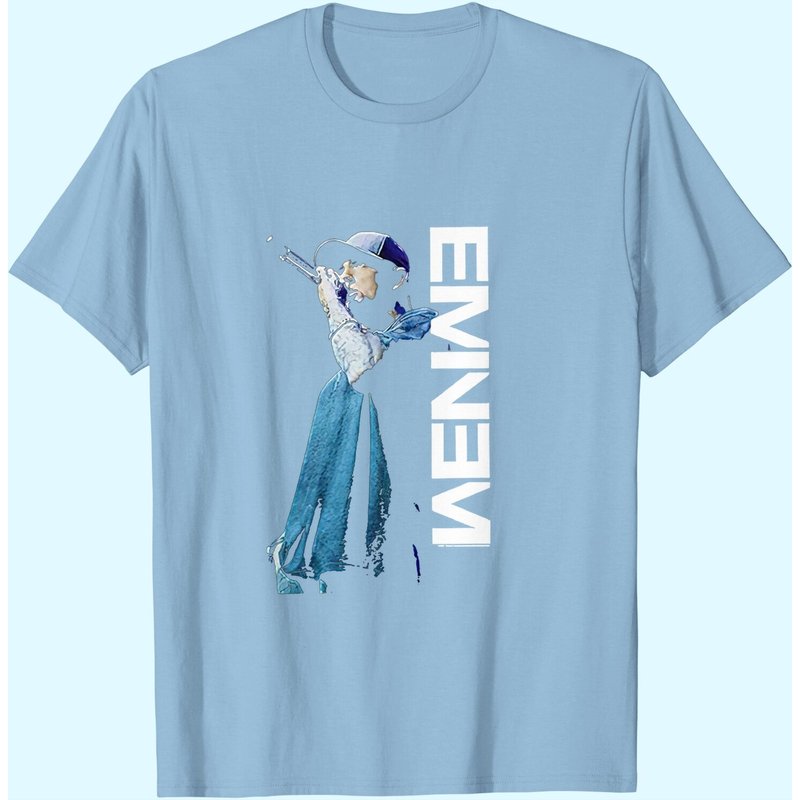 Eminem Pose Slim Fit T-Shirt for Men — Mens T Shirts