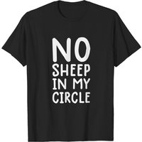 T-shirt pour hommes No Sheep In My Circle — T-shirts pour hommes