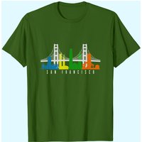 San Francisco Golden Gate Bridge City Gift T-Shirt for Men — Mens T Shirts