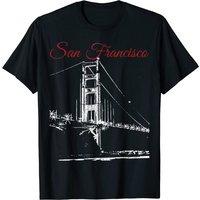 T-shirt pour hommes Golden Gate Bridge de San Francisco