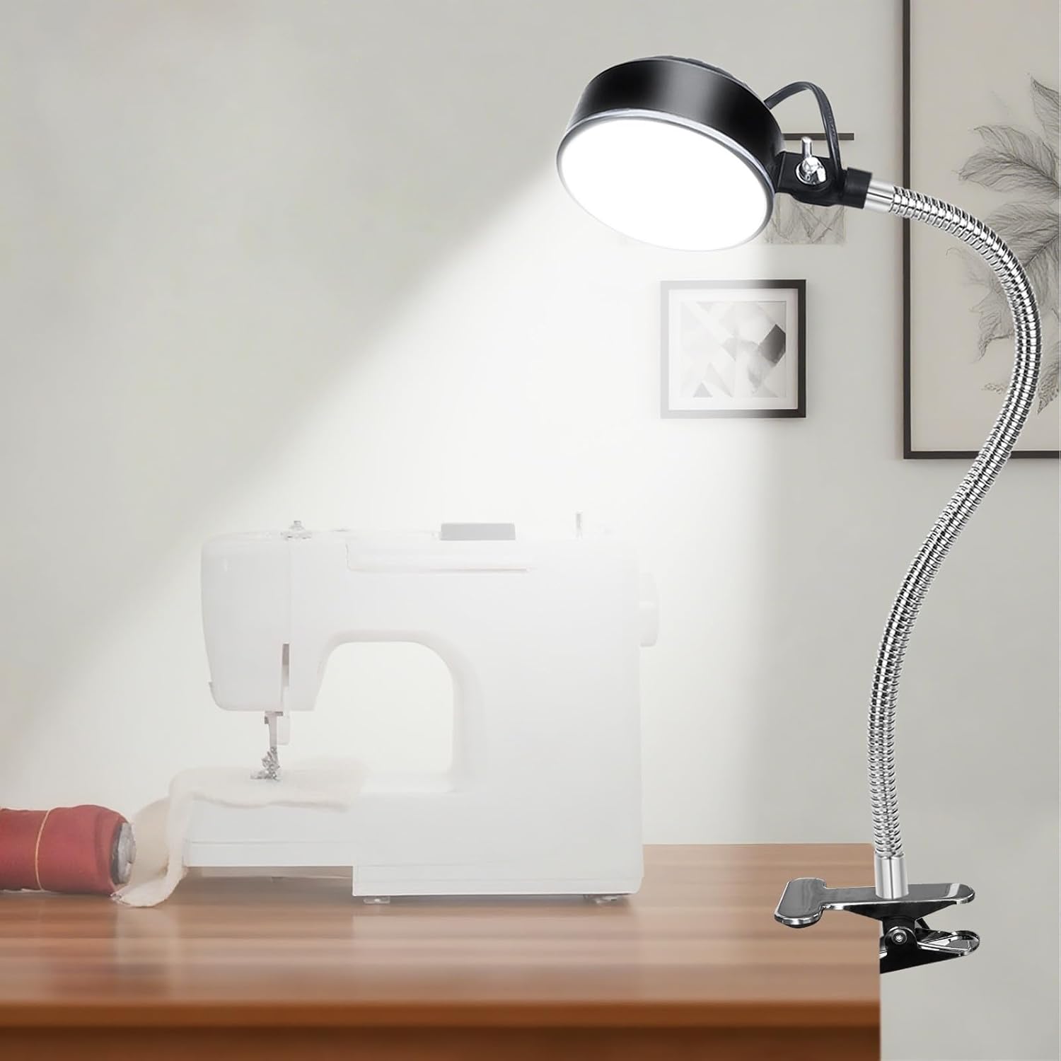 Clamp Light LED Work Light with Flexible Clip for Task Lighting — Led Desk Lamp