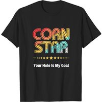 T-shirt Cornhole Corn Star Your Hole Is My Goal pour hommes